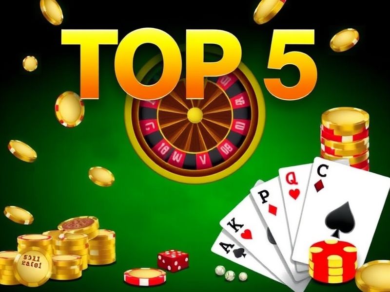 Discover the top 5 online casinos for real money gaming. Trusted reviews, secure platforms, and expert insights to help you maximize your winnings.